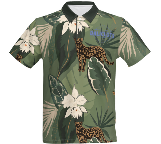 T shirt motif vert - Daliclots DstockLine